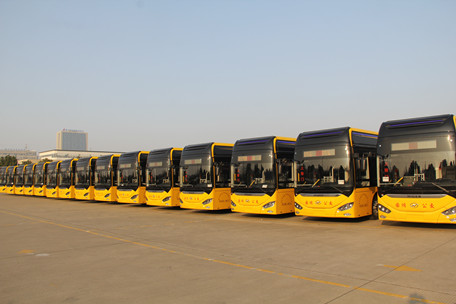 嘉興市本級(jí)首批15輛氫燃料電池公交車(chē)到位